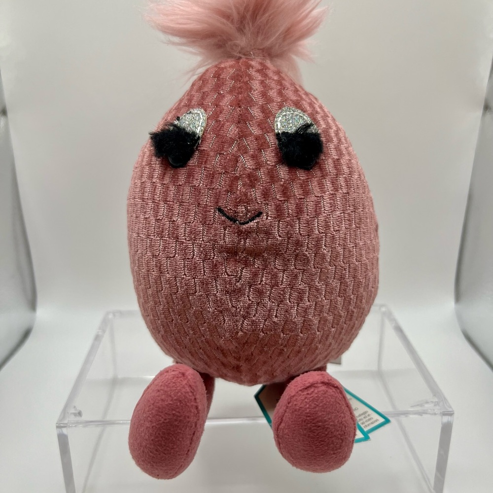 SOLD Jellycat Pink Topaz Fabbyegg BNWT